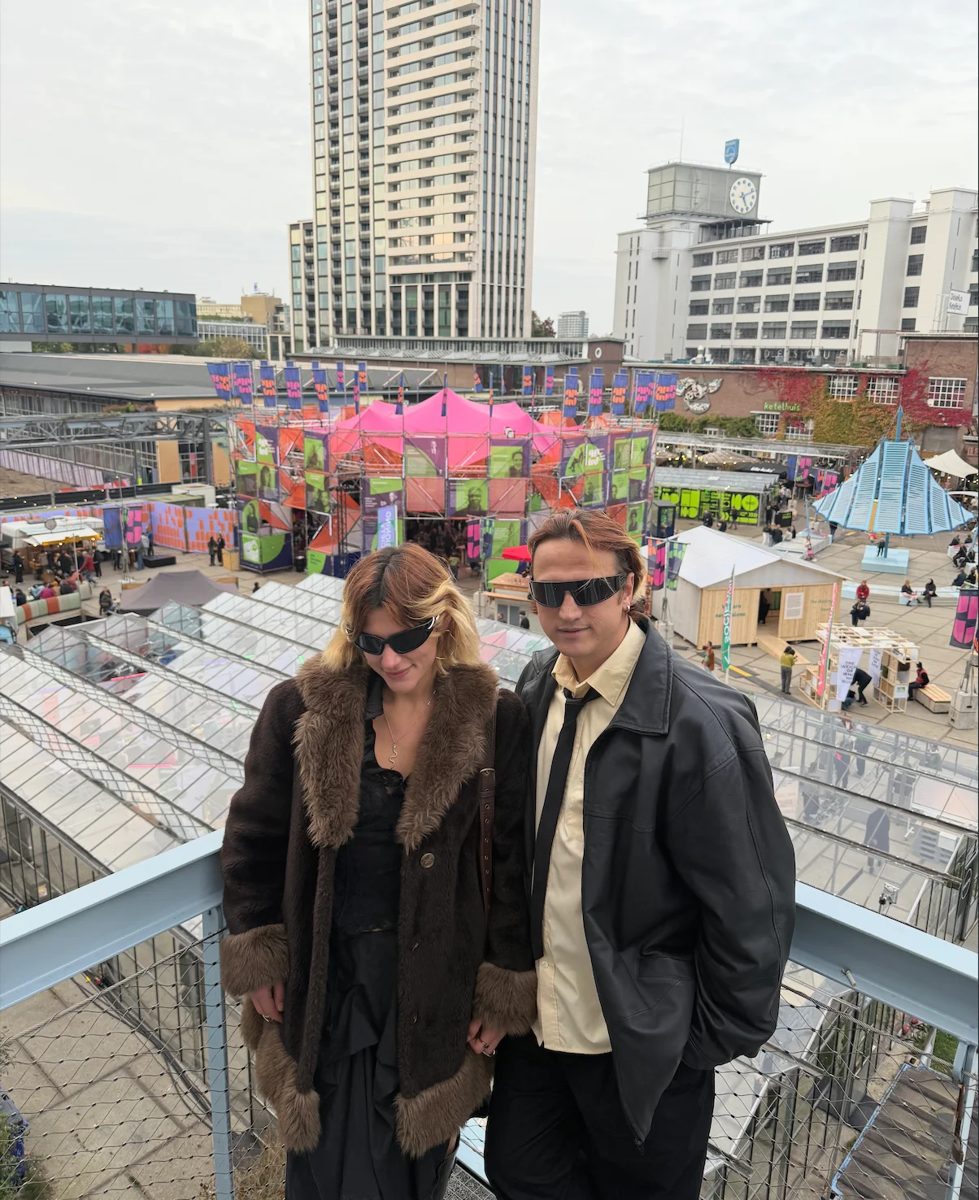 Mahir and Katya on a sunny day at Strijp-S